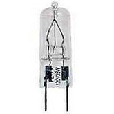 Feit Electric BPQ100/8.6 Halogen Bulb, 100 W, Candelabra GY8.6 Lamp Base, JCD T4 Lamp, 3000 K Color Temp